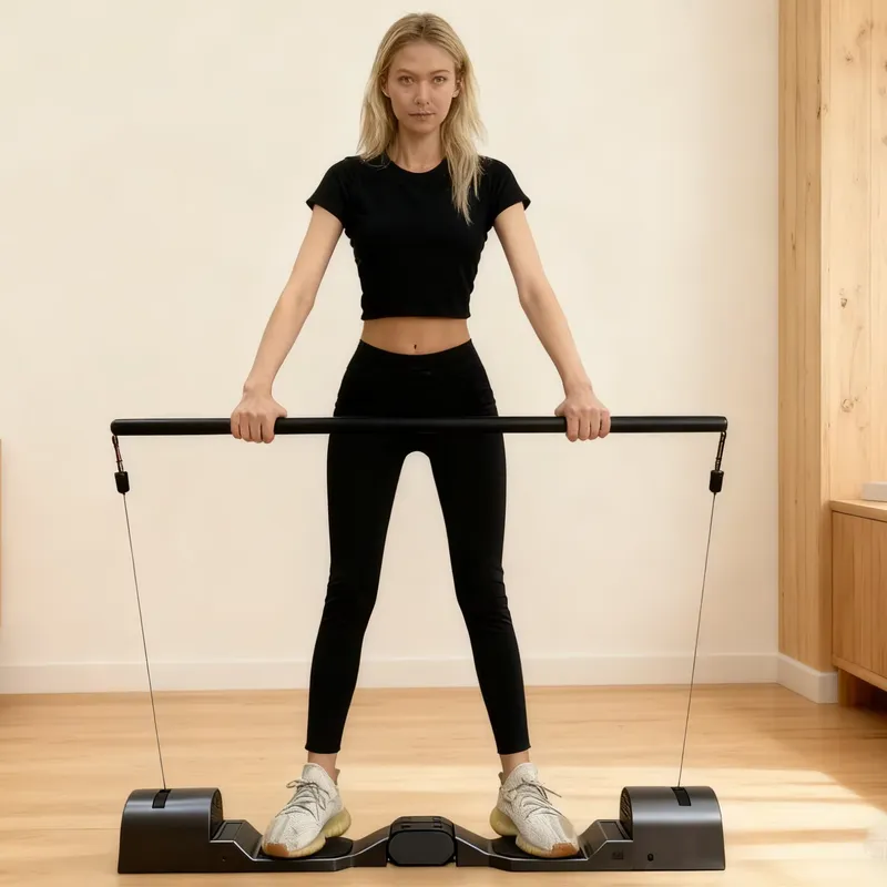 Home Gym Rack With Cables - Multifunktionales Fitnessgerät Trainings-Kabelzugsystem Komplettset Power Rack