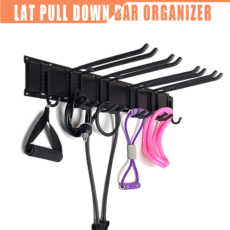 Home Gym Rack With Cables - An der Wand montiertes Aufbewahrungsregal für