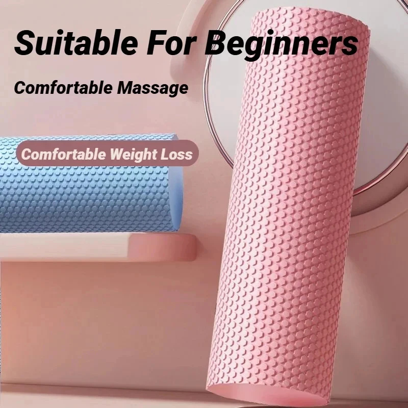 Home Gym Yoga - Sechseckige EVA-Schaumstoff-Yoga-Rolle, 10 cm × 30