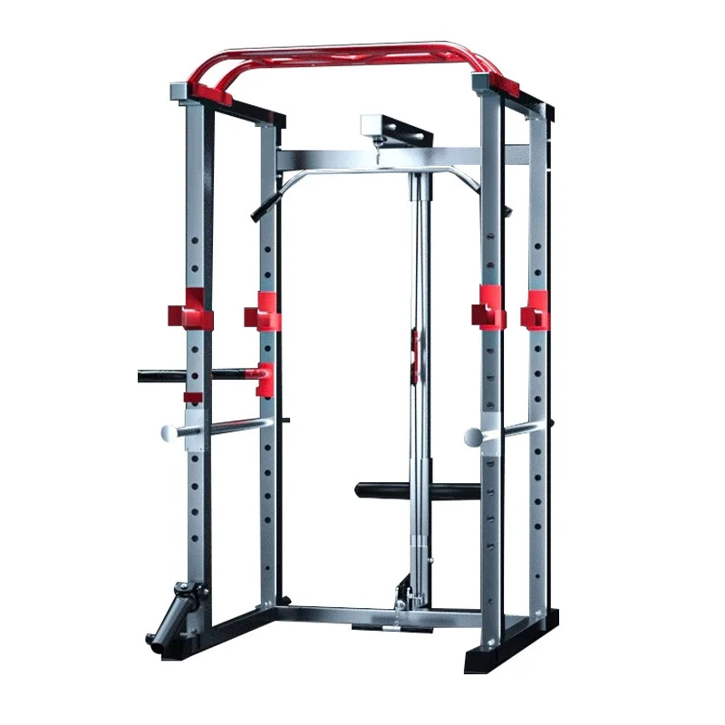 Home Gym Rack With Cables - Multifunktionales Squat Rack Combo mit Smith-Maschine