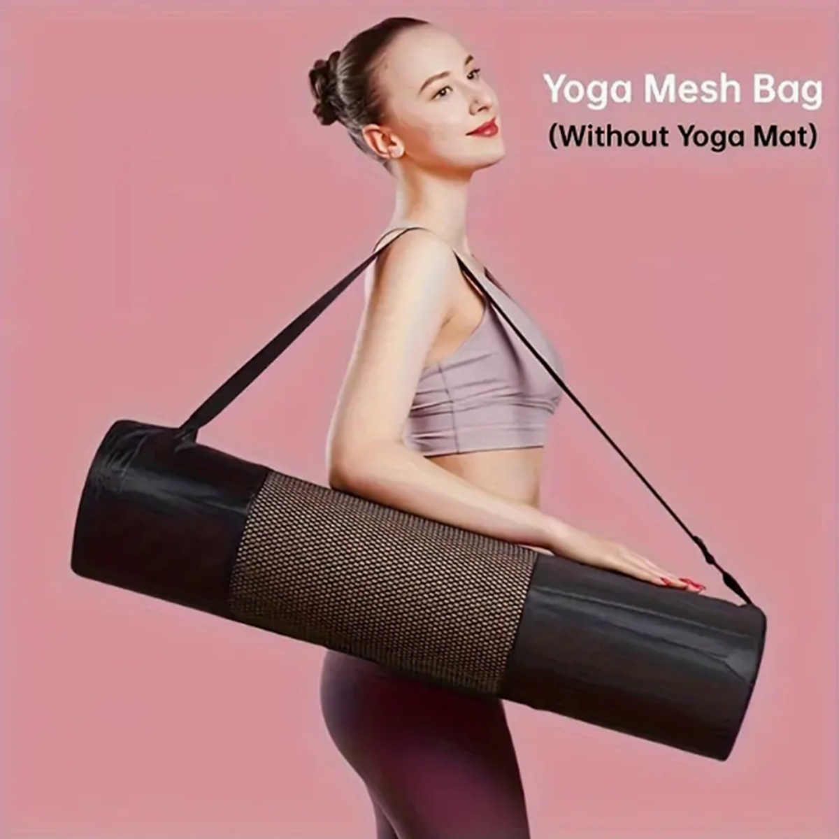 Home Gym Yoga - 1 atmungsaktive Netztasche zur Aufbewahrung von
