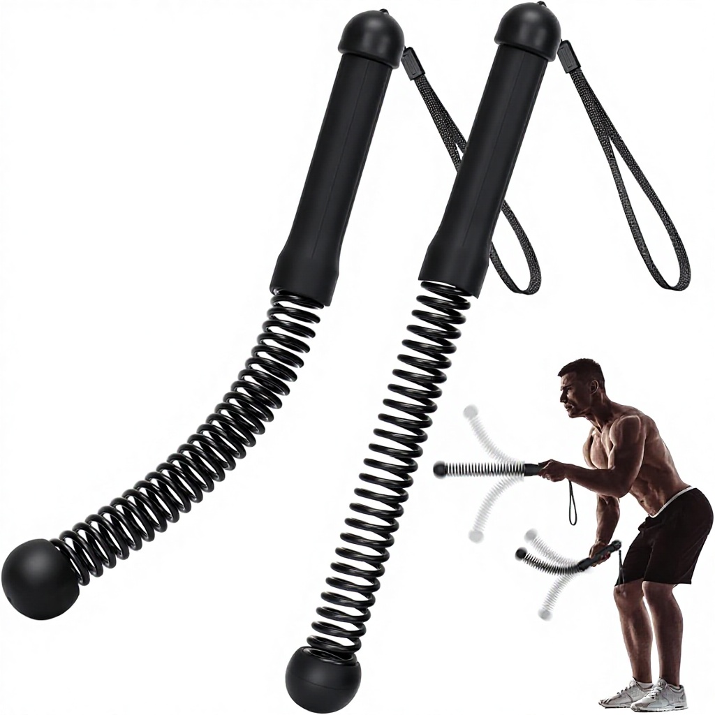 Home Gym Weight - Verbesserte Gewichtete Seillose Kampfseile 2 Stück