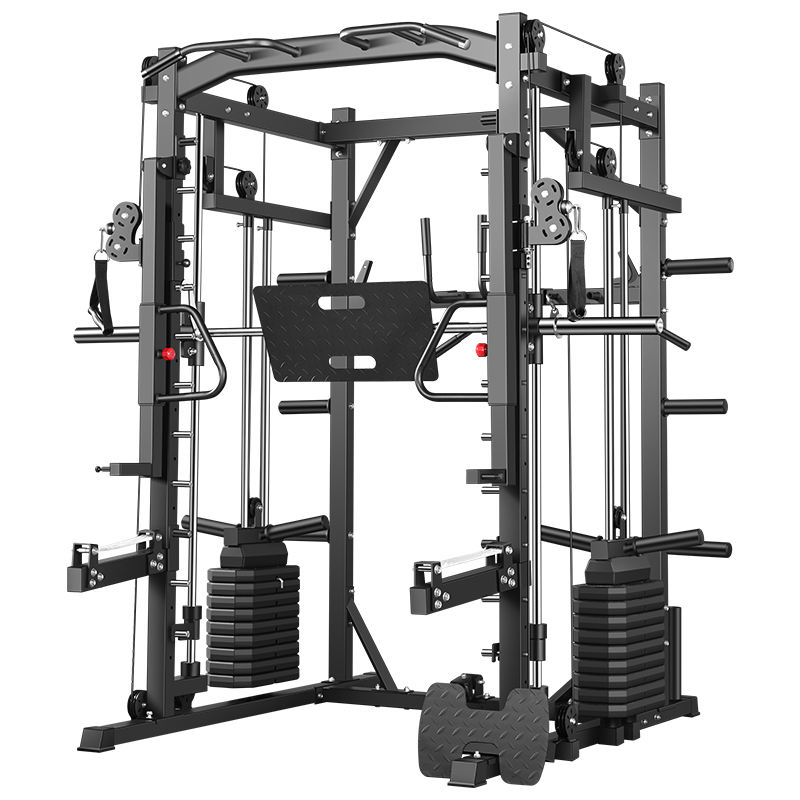 Home Gym Pro - Smith Machine Umfassendes Trainingsgerät Power Rack