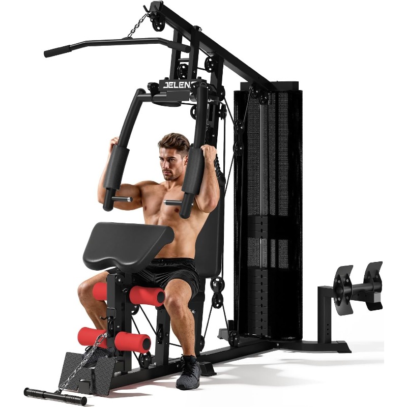 Home Gym Weight - JELENS Home Gym, Multifunktionales H11 Heimfitnessgerät,