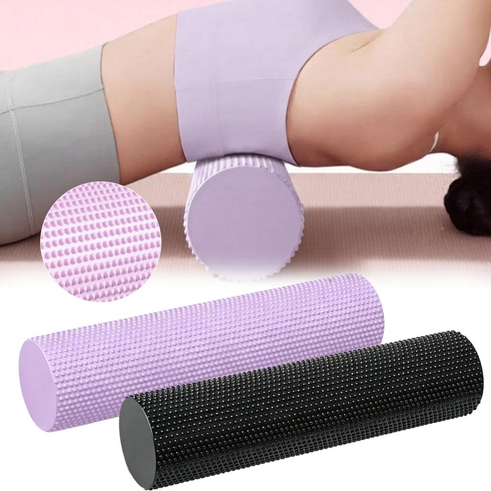 Home Gym Yoga - EVA Hochdichte Yoga-Schaumstoffrolle 45cm, Fitness Muskelmassage