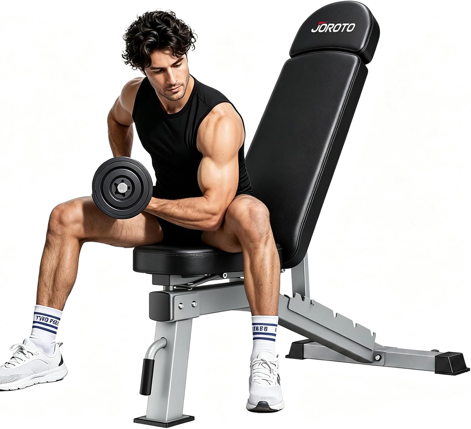 Home Gym Weight - Verstellbare Hantelbank mit 1300 LBS Kapazität,