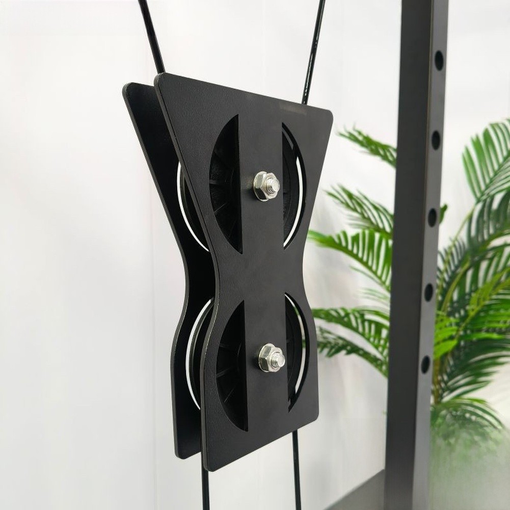 Home Gym Lat Pulldown - Doppeltes Seilzugsystem für das Home-Gym, kompatibel
