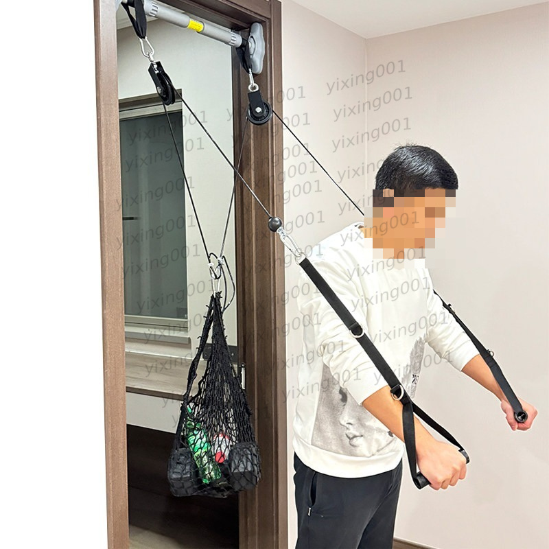 Home Gym Lat Pulldown - Multifunktionale Fitness-Kabelgriffe für DIY-Heimfitness-Seilzugsystem zur Latzug-