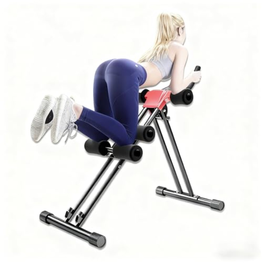 Home Gym Designs - Heimtrainer für Rudern und Bauchmuskeltraining 4-in-1,