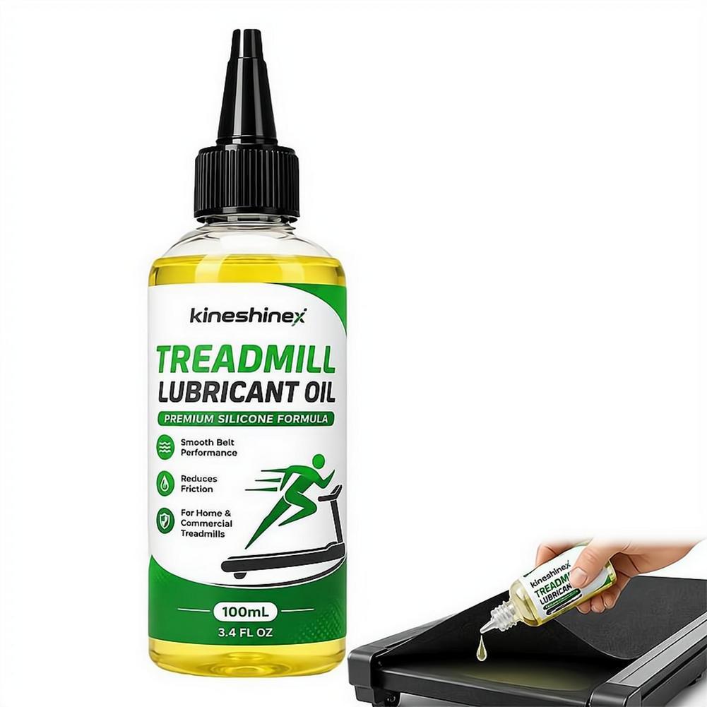 Home Gym Training Program - 100ml Laufband-Schmieröl Premium Silikon-Riemenschmiermittel für Heimfitness-Laufmaschinen
