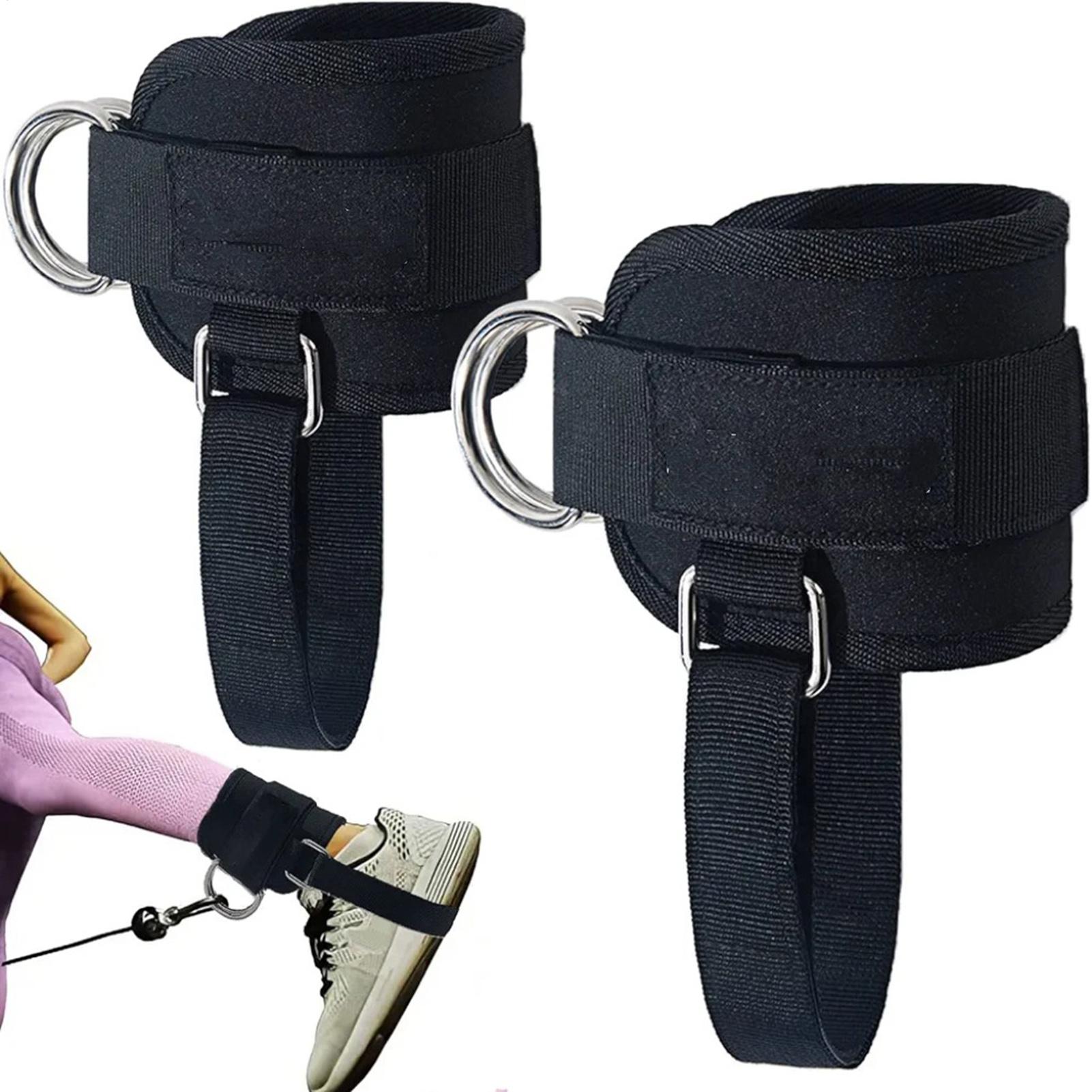 Home Gym Exercise - Kabelmaschinen-Fußgelenkriemen, verstellbare Beinmanschetten, Zubehör für Fitnessgeräte,