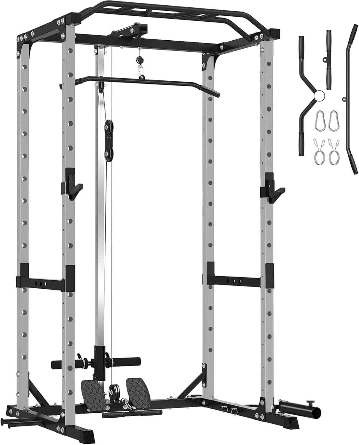 Heimfitness-Käfig, Kniebeugeng – Home Gym Lat Pulldown Bewertung und Preis