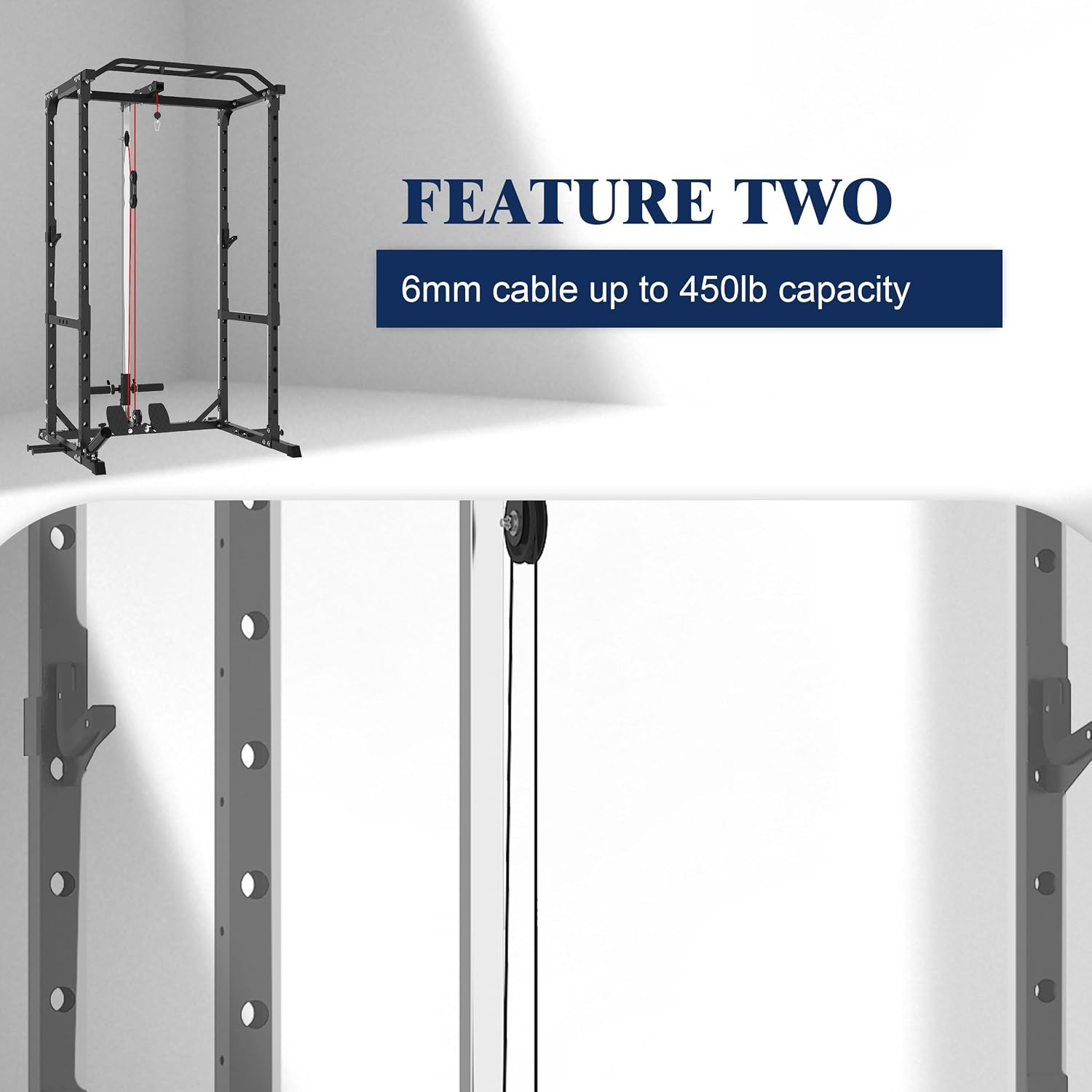 Heimfitness-Käfig, Kniebeugeng – Home Gym Lat Pulldown Bewertung und Preis