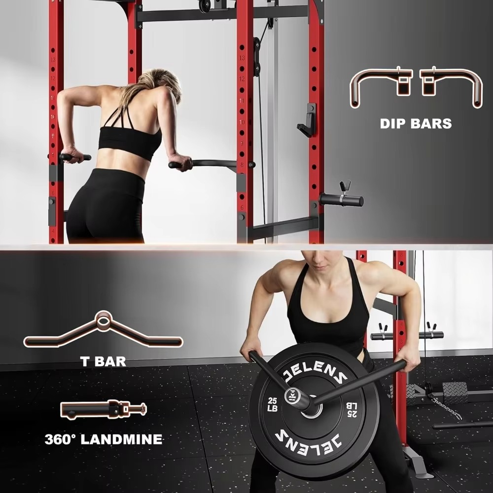 S21 Power Cage Multifunktionsg – Home Gym Rack With Cables Bewertung und Preis