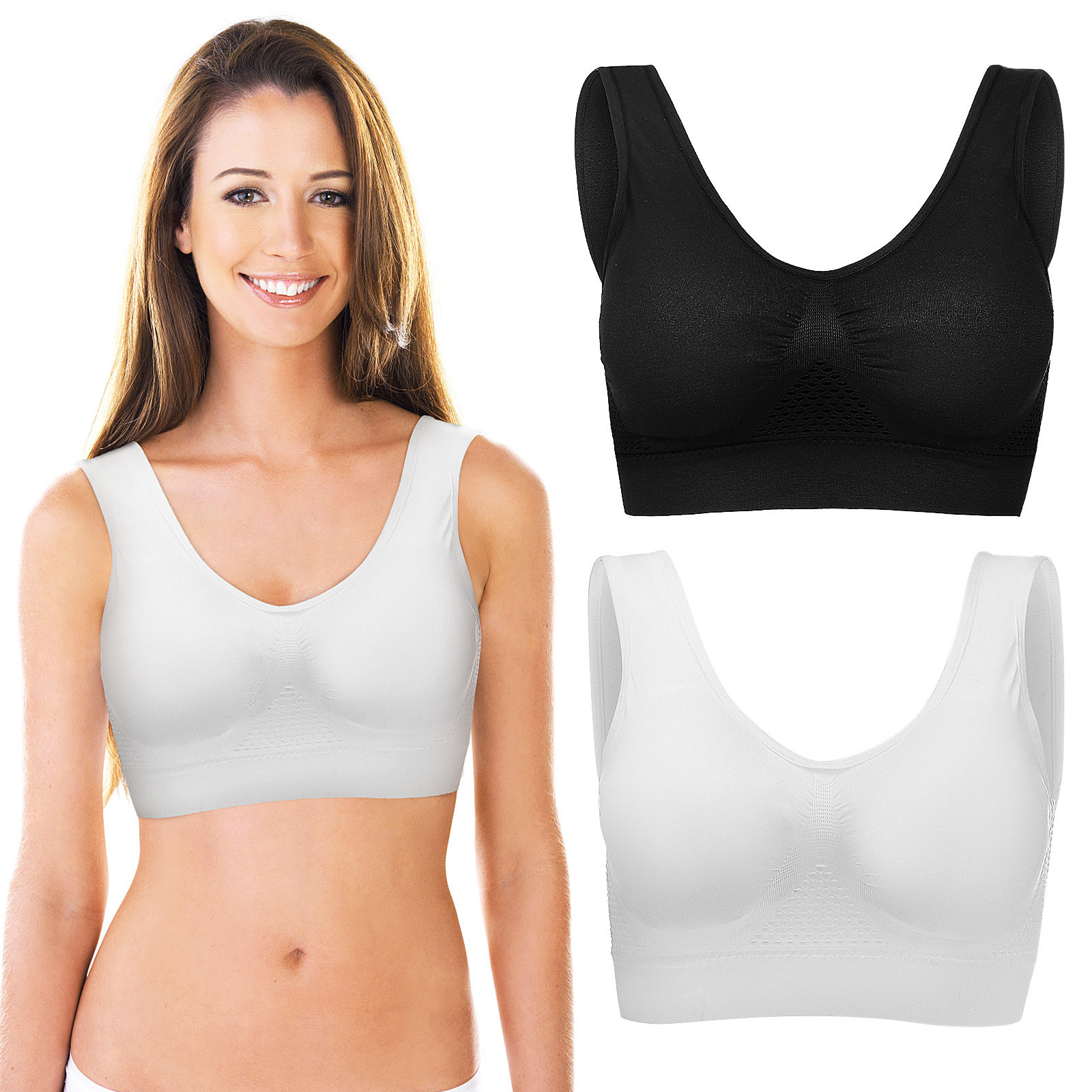 2 Stück Damen-BH ohne Träger,  – Home Gym Yoga Bewertung und Preis