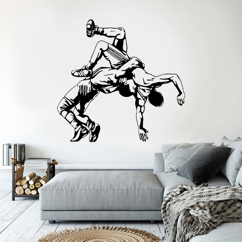 Wrestling Wurf Wandtattoos Vin – Home Gym Aesthetic Bewertung und Preis
