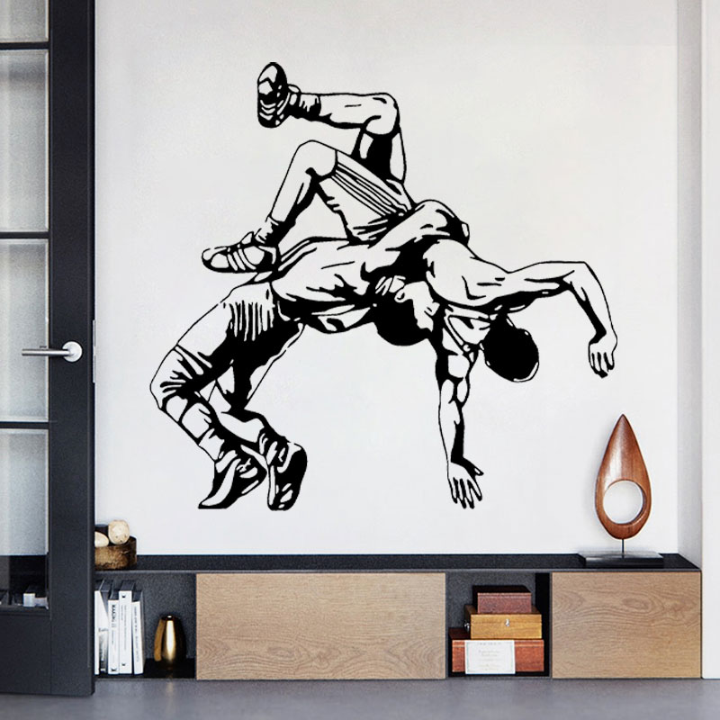 Wrestling Wurf Wandtattoos Vin – Home Gym Aesthetic Bewertung und Preis