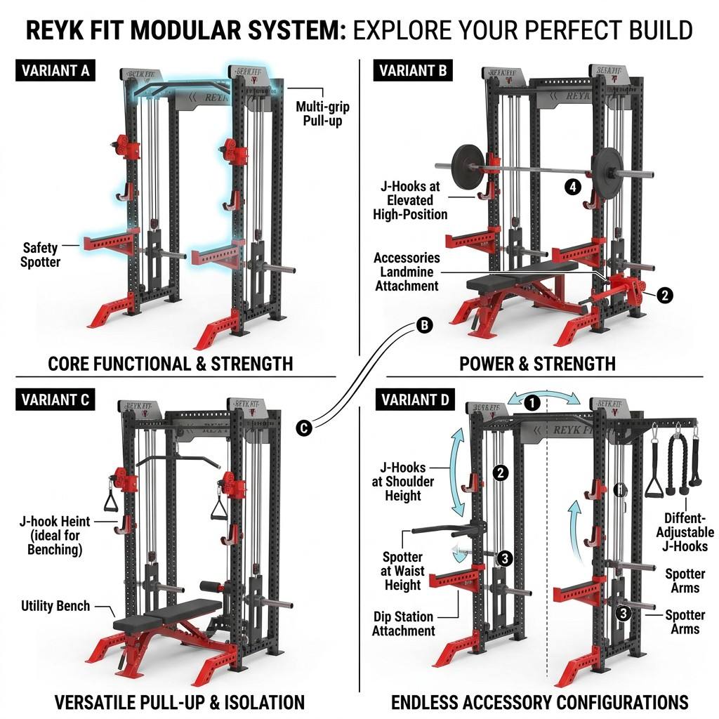 Anpassbarer, professioneller,  – Home Gym Rack With Cables Bewertung und Preis