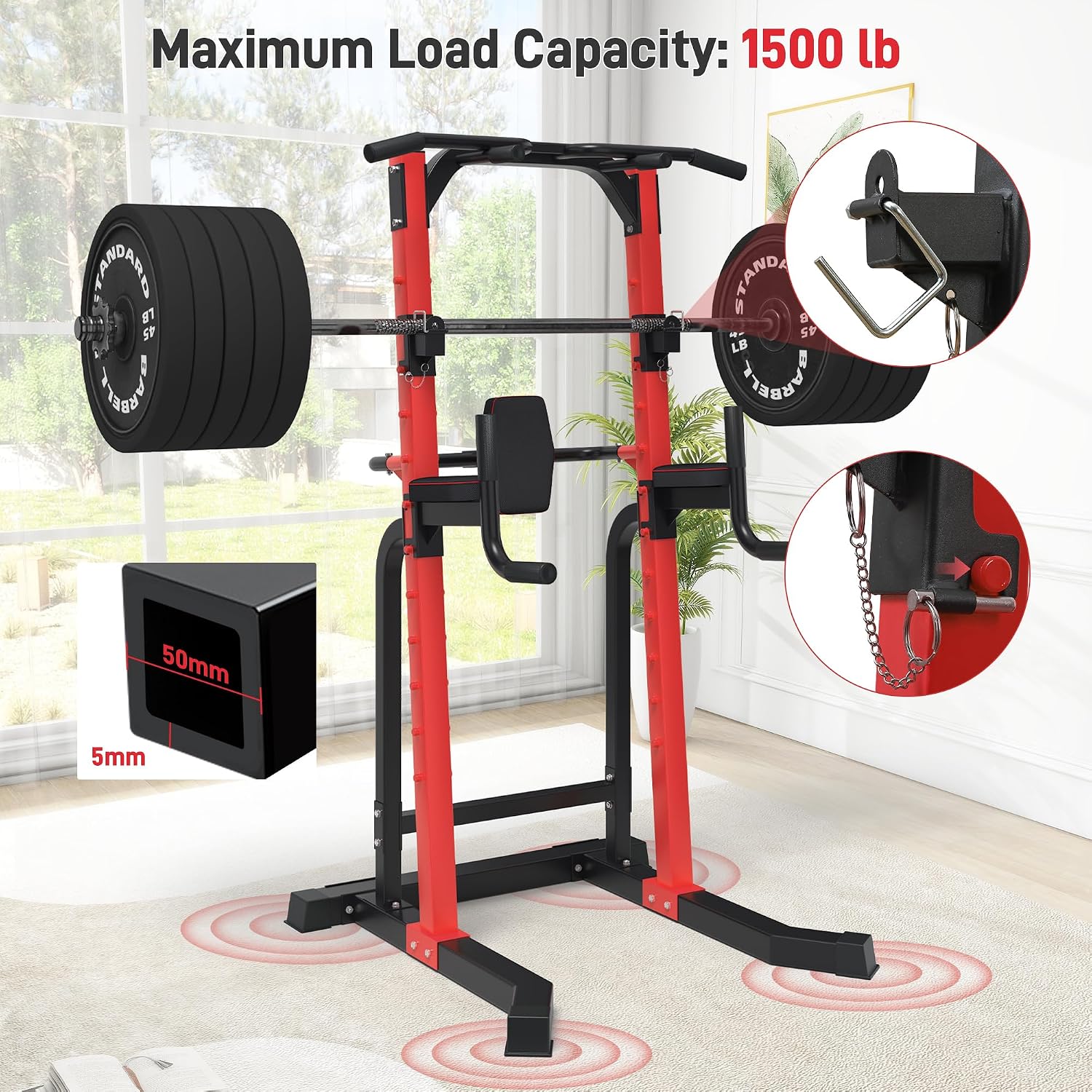 Hochleistungs-Kraftturm mit Kl – Home Gym Multifunctional Bewertung und Preis