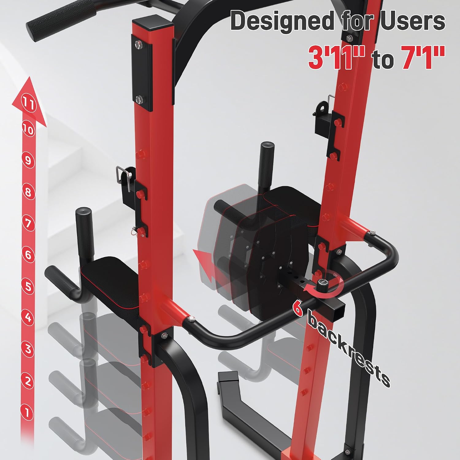 Hochleistungs-Kraftturm mit Kl – Home Gym Multifunctional Bewertung und Preis