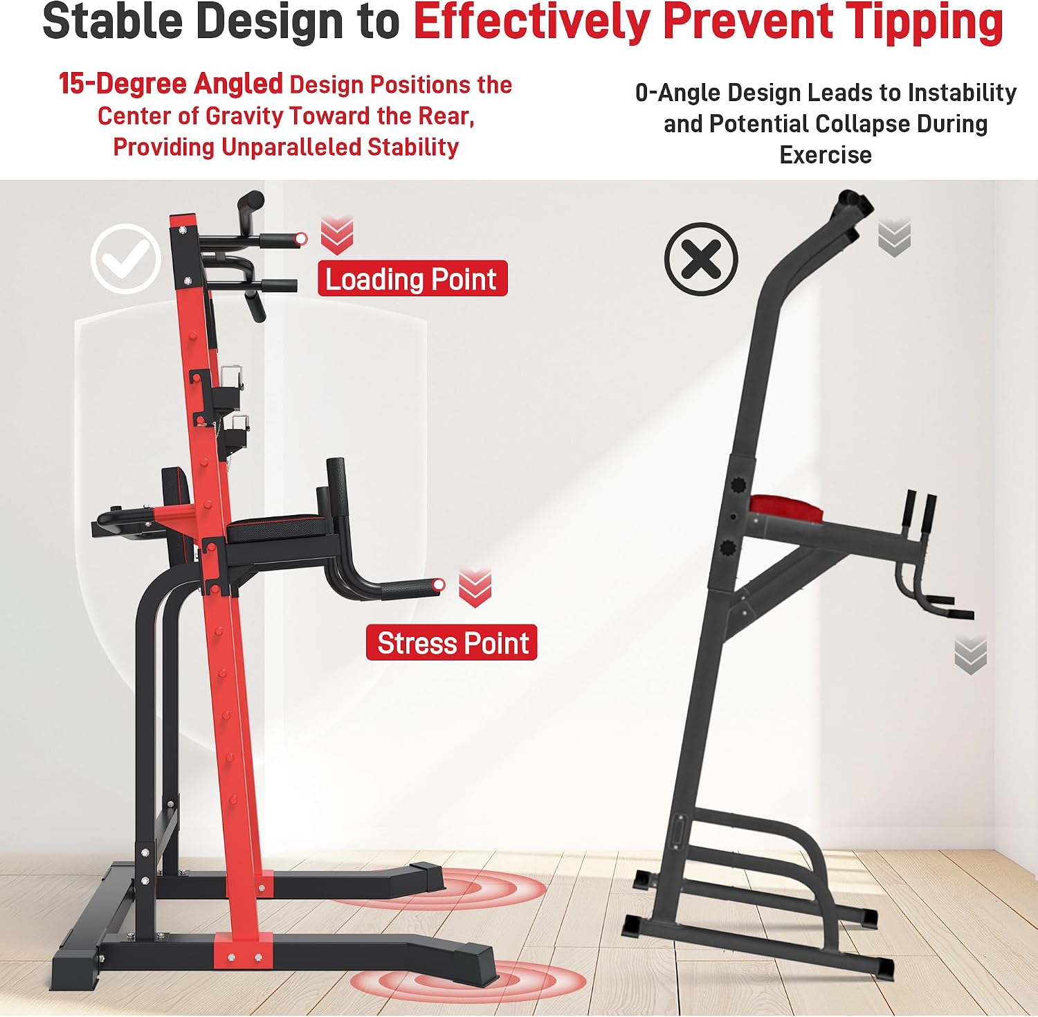 Hochleistungs-Kraftturm mit Kl – Home Gym Multifunctional Bewertung und Preis