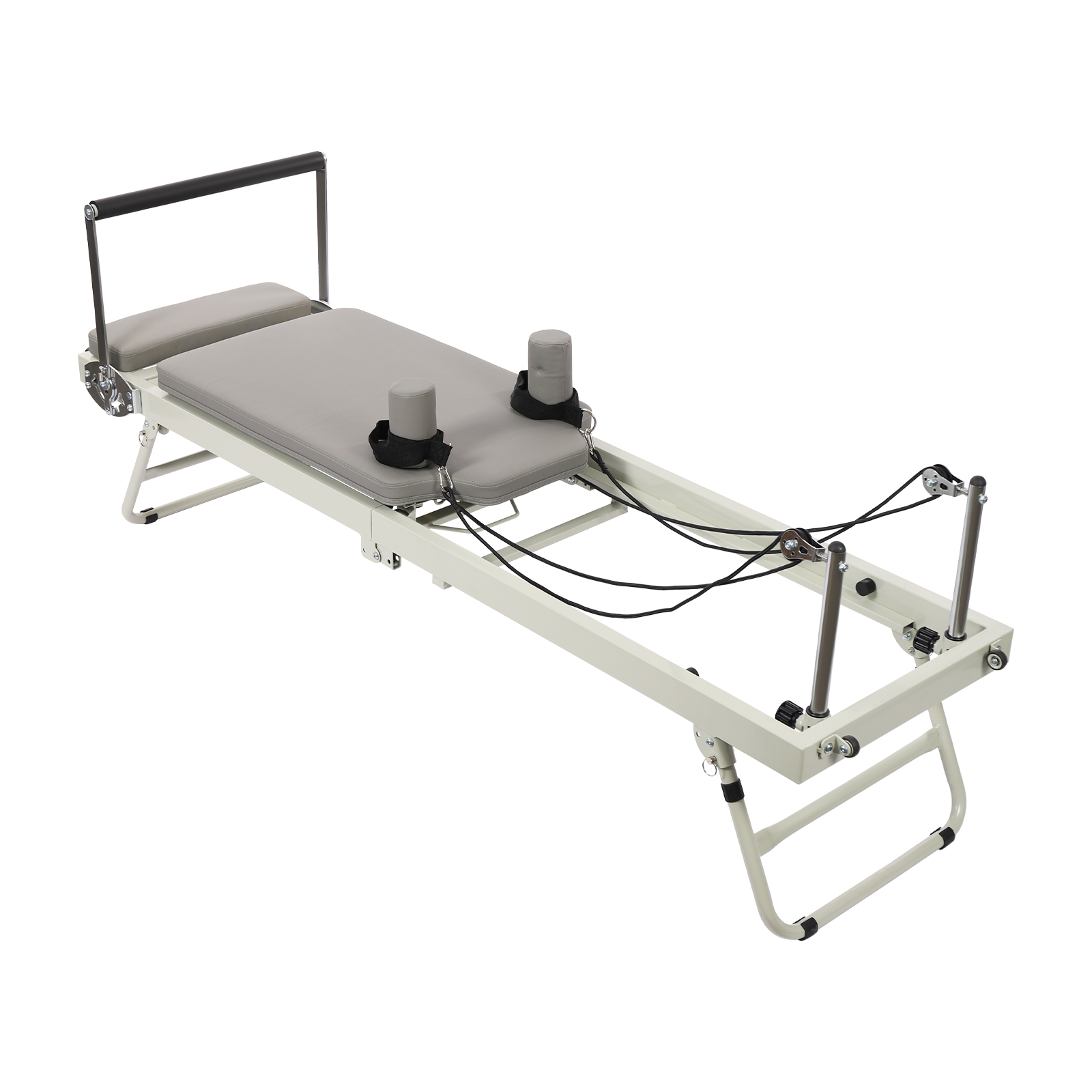 Graue moderne klappbare Pilate – Home Gym Training Program Bewertung und Preis