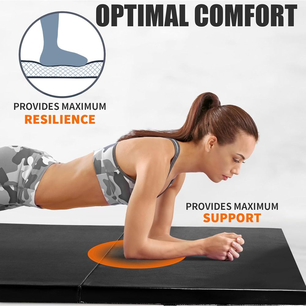 Verbesserte 2-Zoll dicke Gymna – Home Gym Yoga Bewertung und Preis