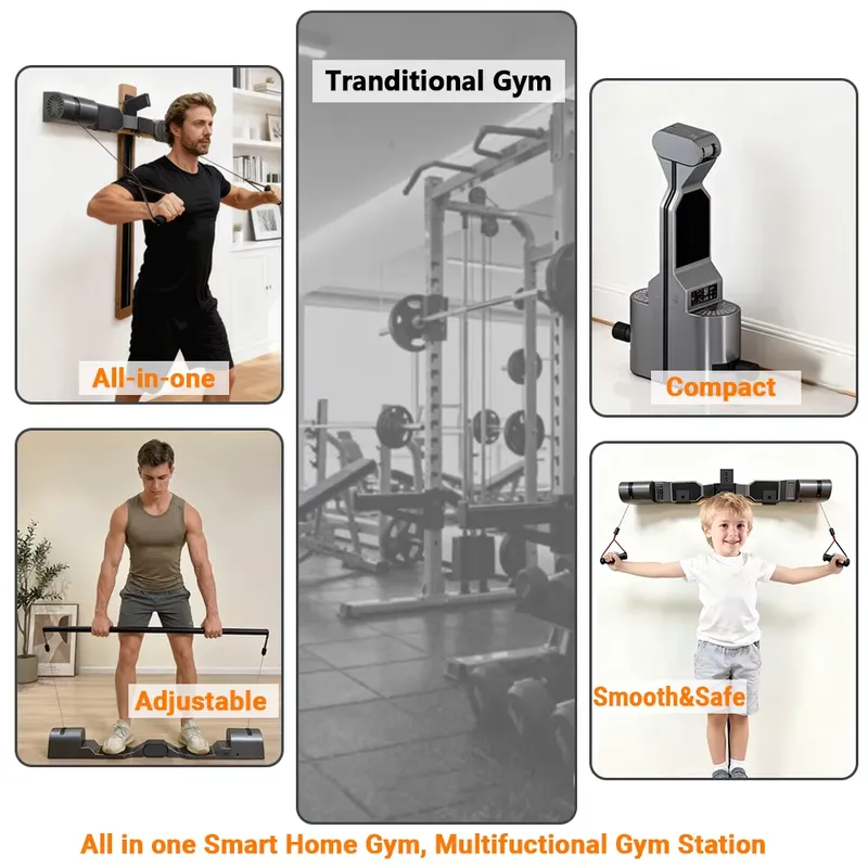 Multifunktionales Fitnessgerät – Home Gym Rack With Cables Bewertung und Preis