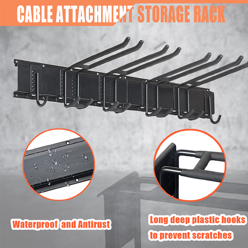 An der Wand montiertes Aufbewa – Home Gym Rack With Cables Bewertung und Preis