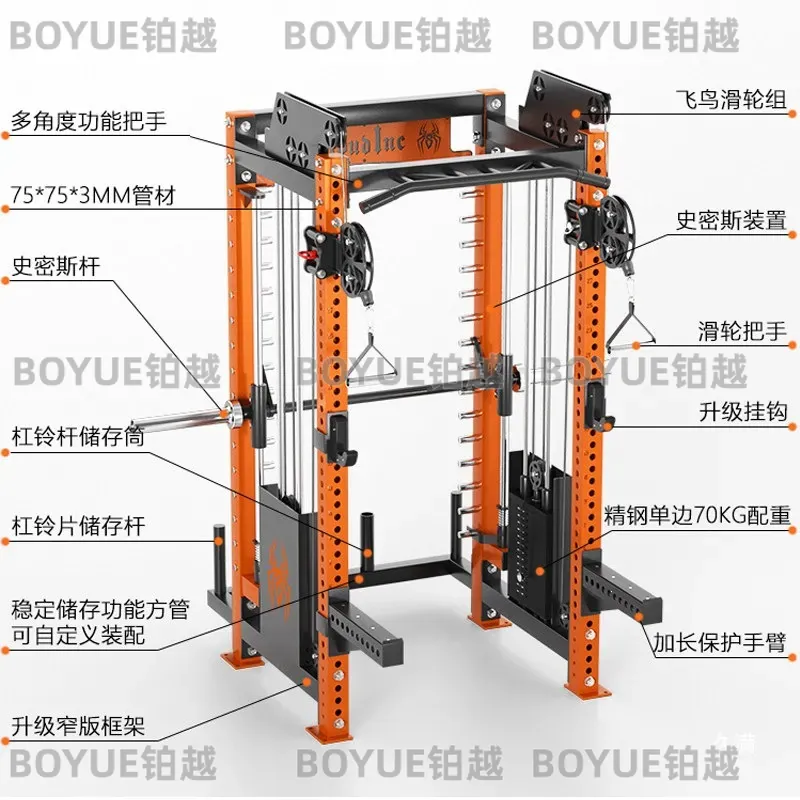 Multifunktionales Heim-Fitness – Home Gym Rack With Cables Bewertung und Preis