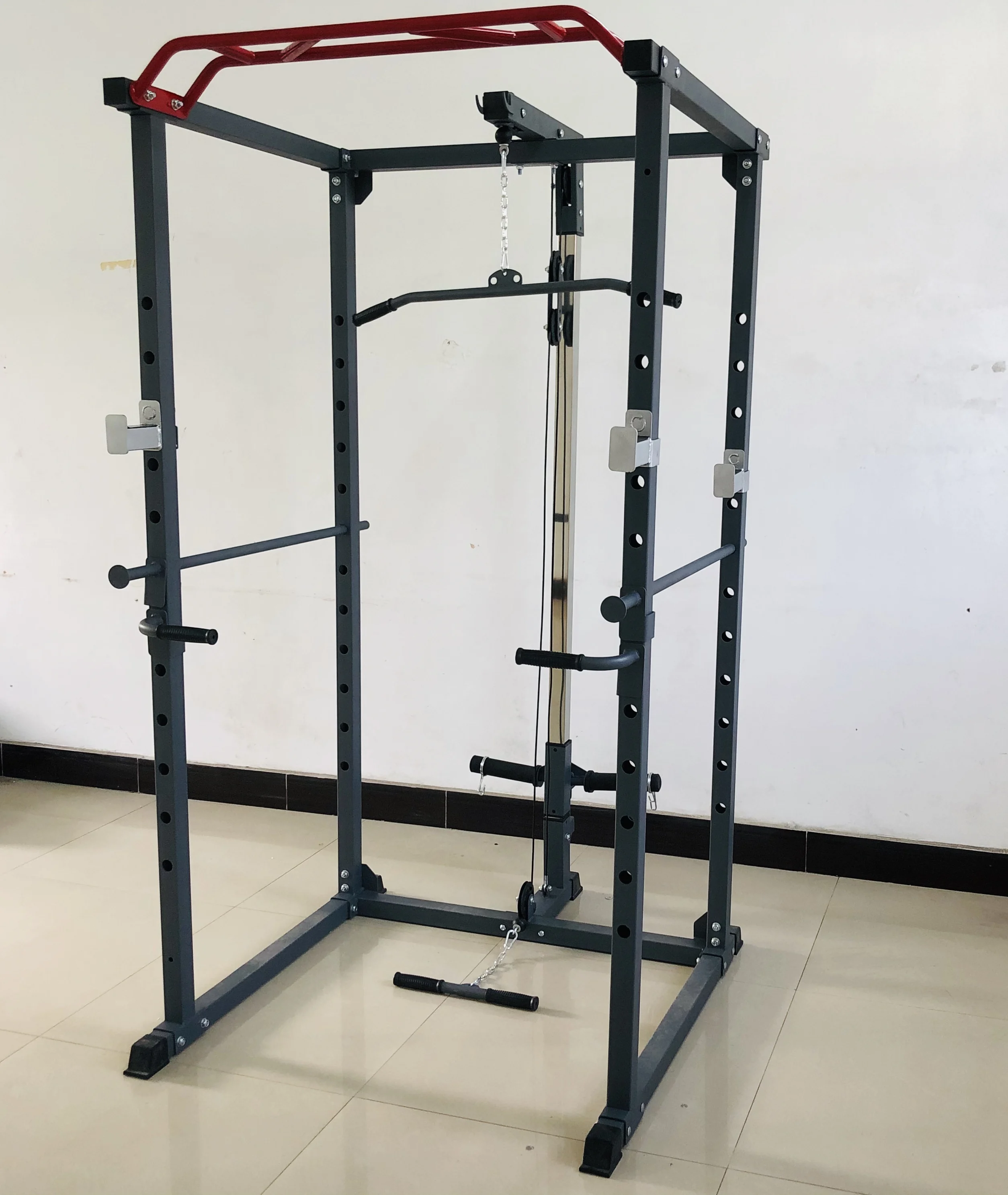 Multifunktionales Squat Rack C – Home Gym Rack With Cables Bewertung und Preis