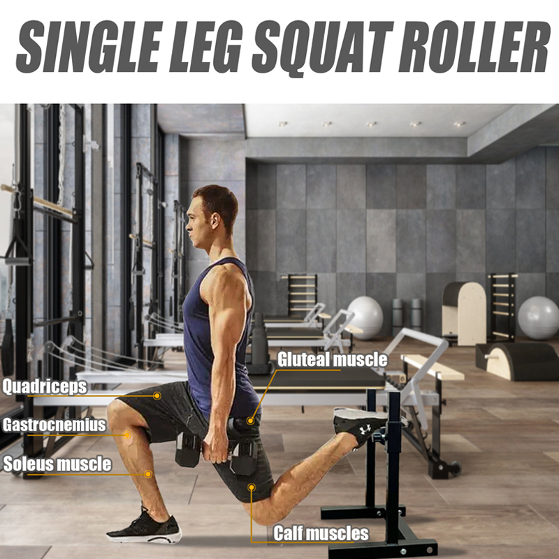 Verstellbarer Einbein-Kniebeug – Home Gym Designs Bewertung und Preis