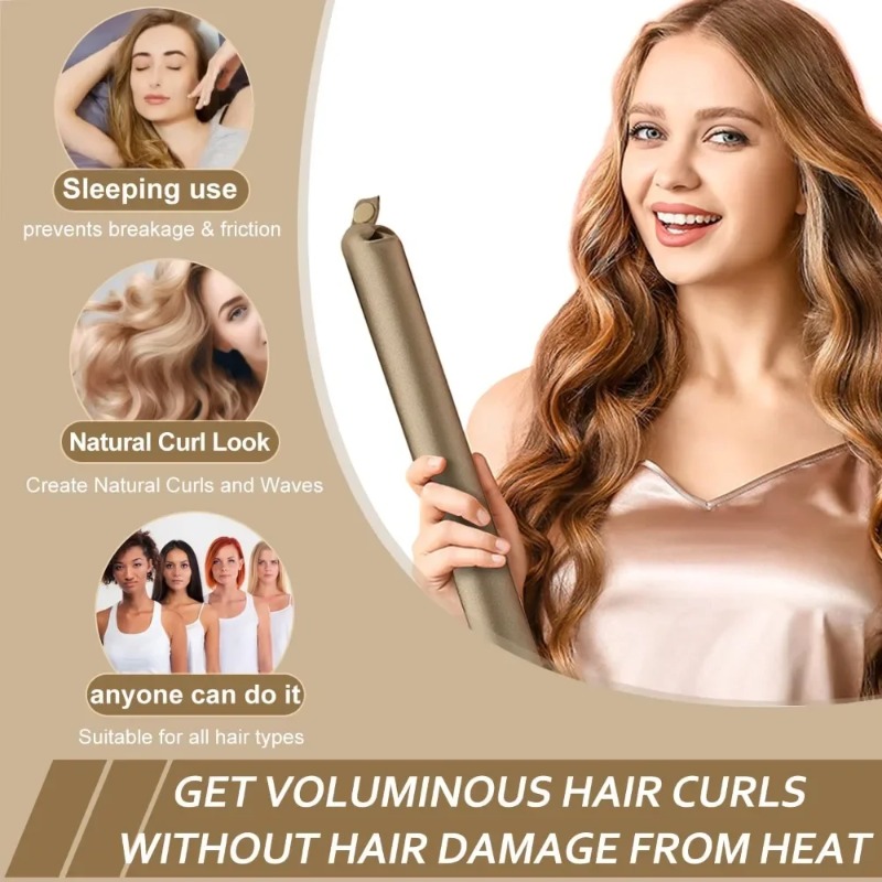 Hitzefreie Haarwickler, Locken – Preacher Curl Pad Bewertung und Preis