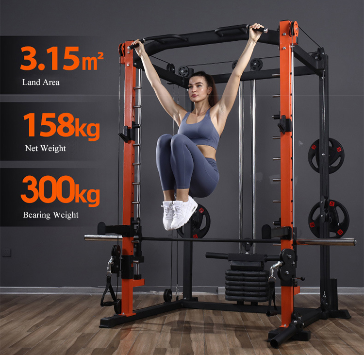 Multifunktionales Heimfitness- – Home Gym Rack With Cables Bewertung und Preis