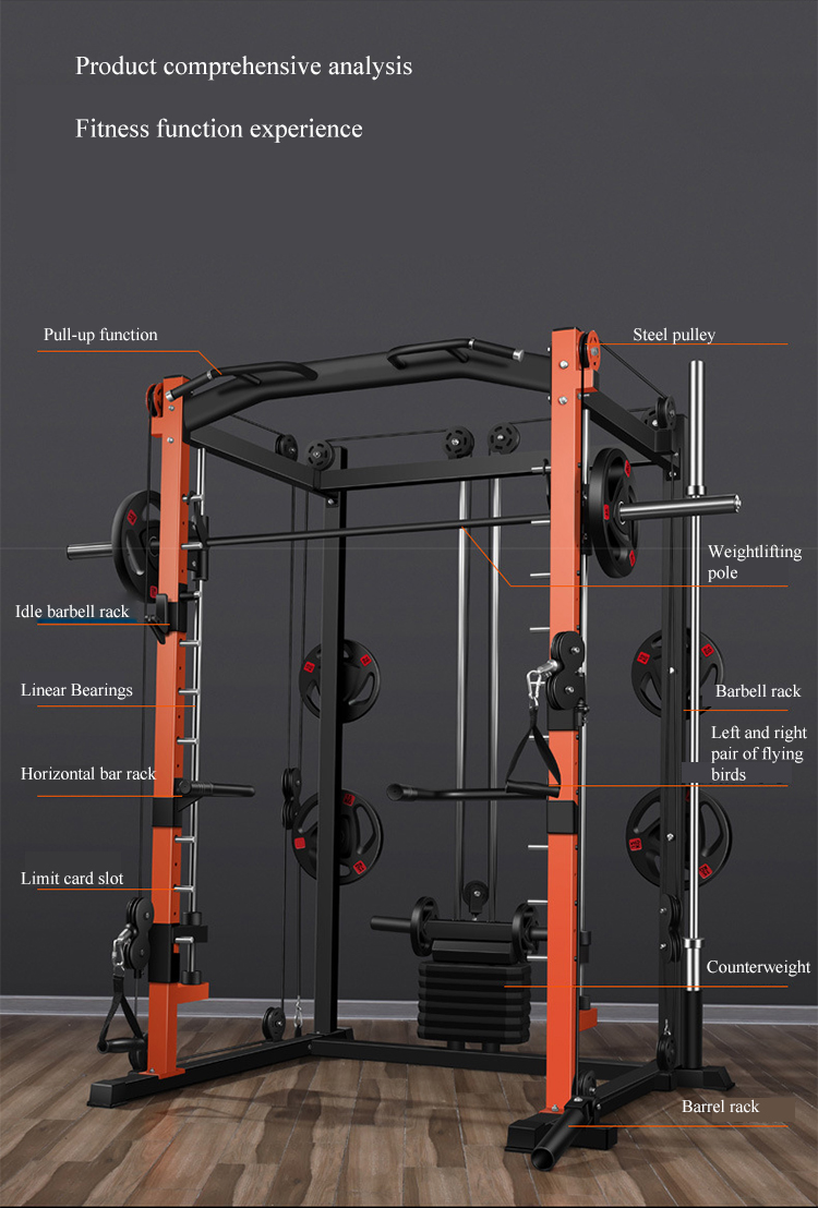 Multifunktionales Heimfitness- – Home Gym Rack With Cables Bewertung und Preis