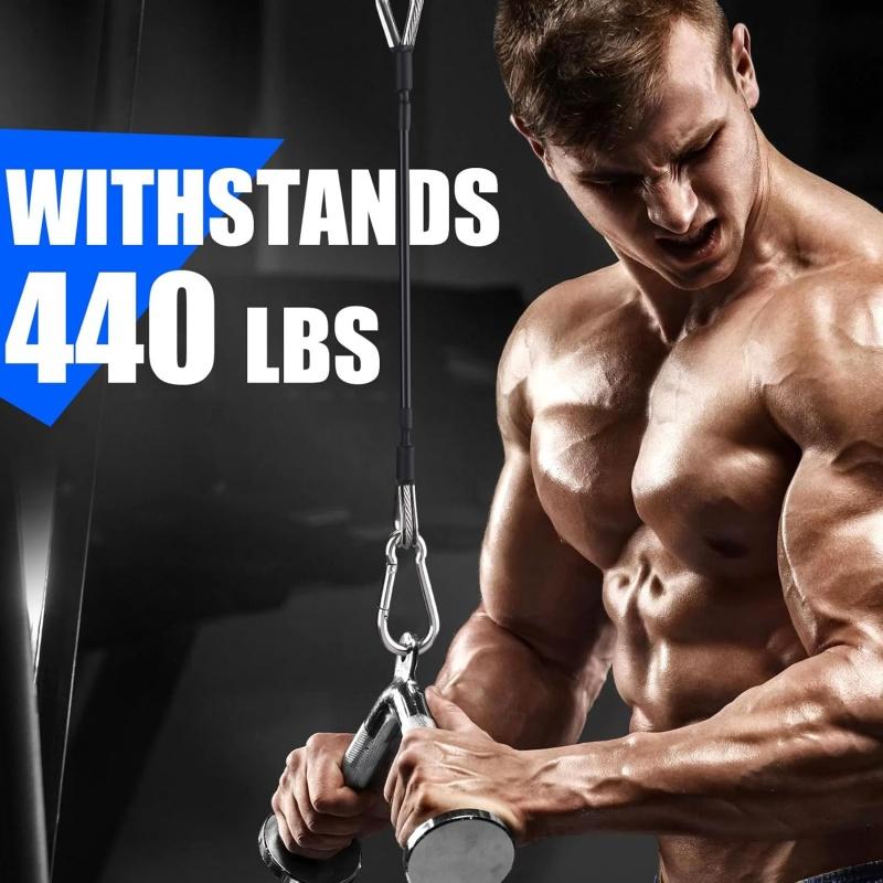 1/2 Stück Gym-Kabelverlängerun – Home Gym Lat Pulldown Bewertung und Preis