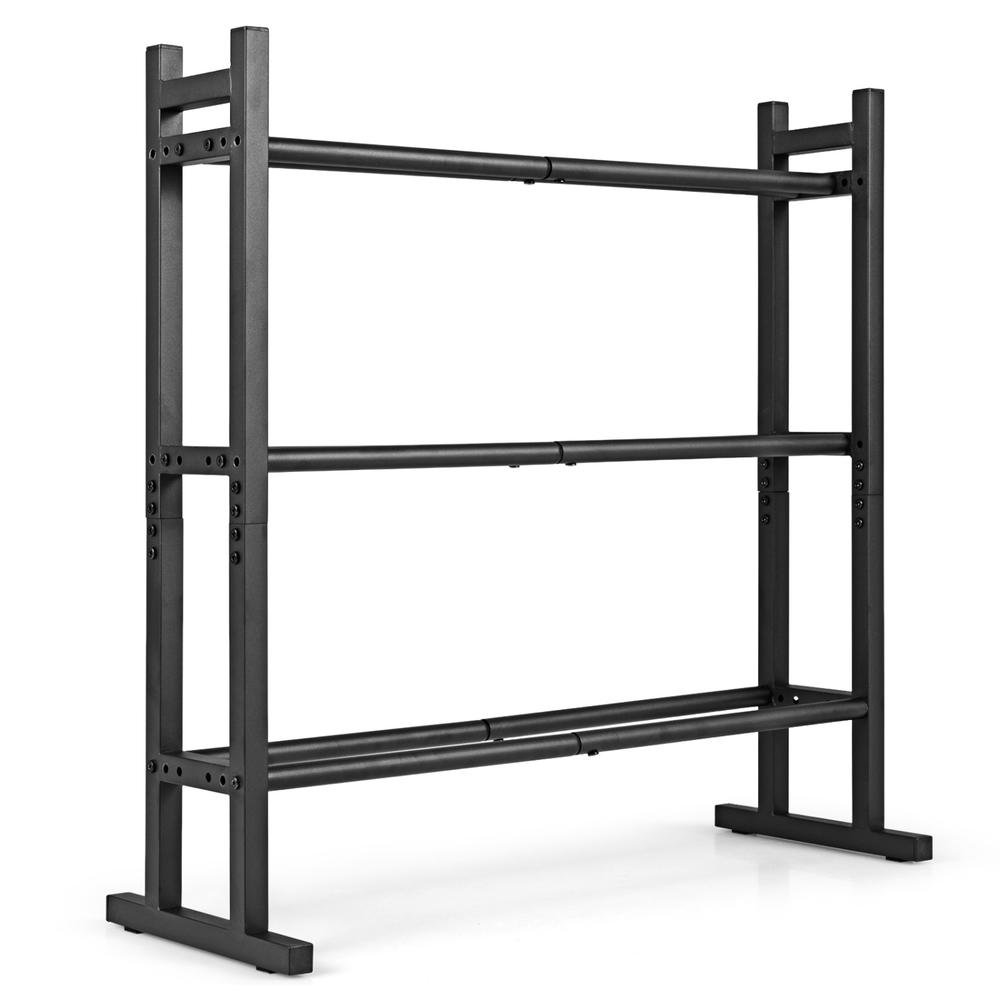 Robustes 3-stufiges Hantelrega – Home Gym Weight Bewertung und Preis