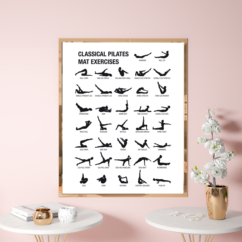 Rahmenloses Pilates-Workout-Di – Home Gym Aesthetic Bewertung und Preis