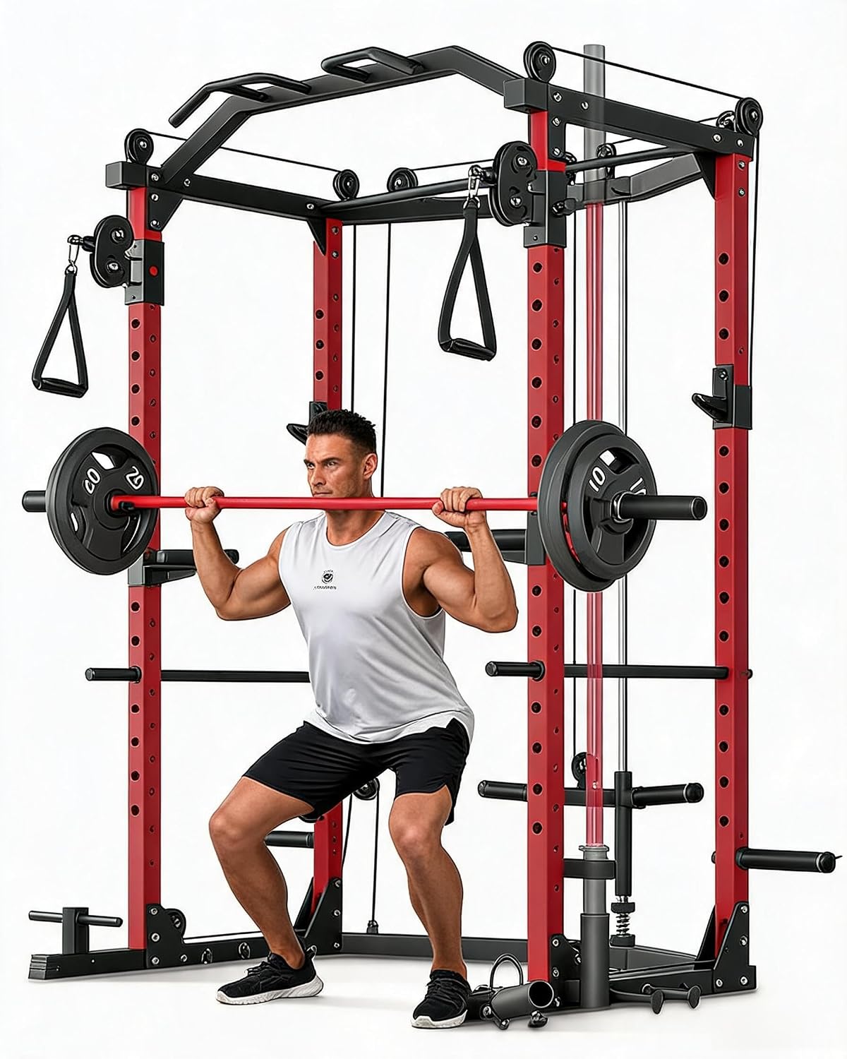 Power Cage, Multifunktionale K – Home Gym Rack With Cables Bewertung und Preis