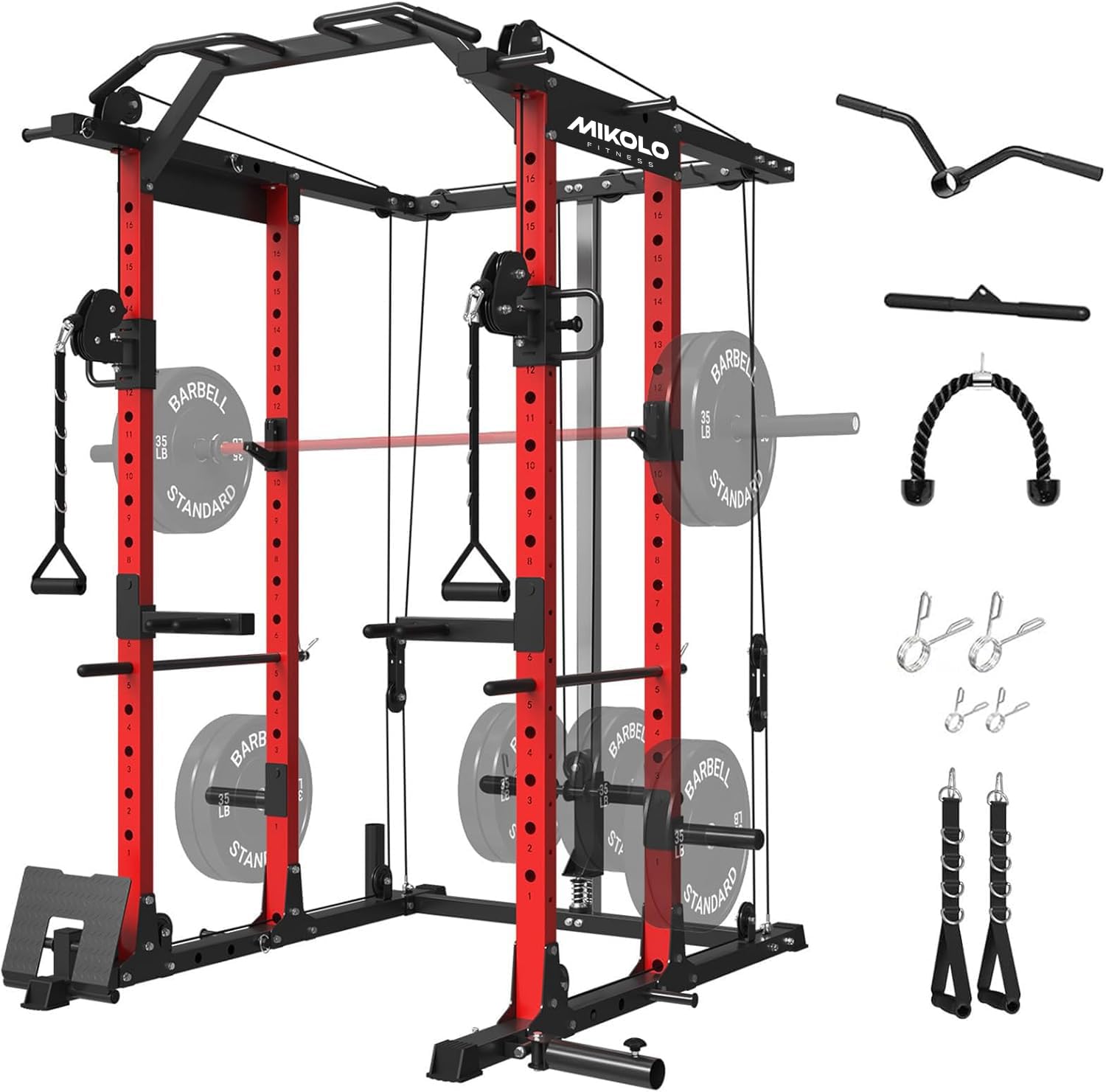 Power Cage mit Kabelzug- und L – Home Gym Lat Pulldown Bewertung und Preis