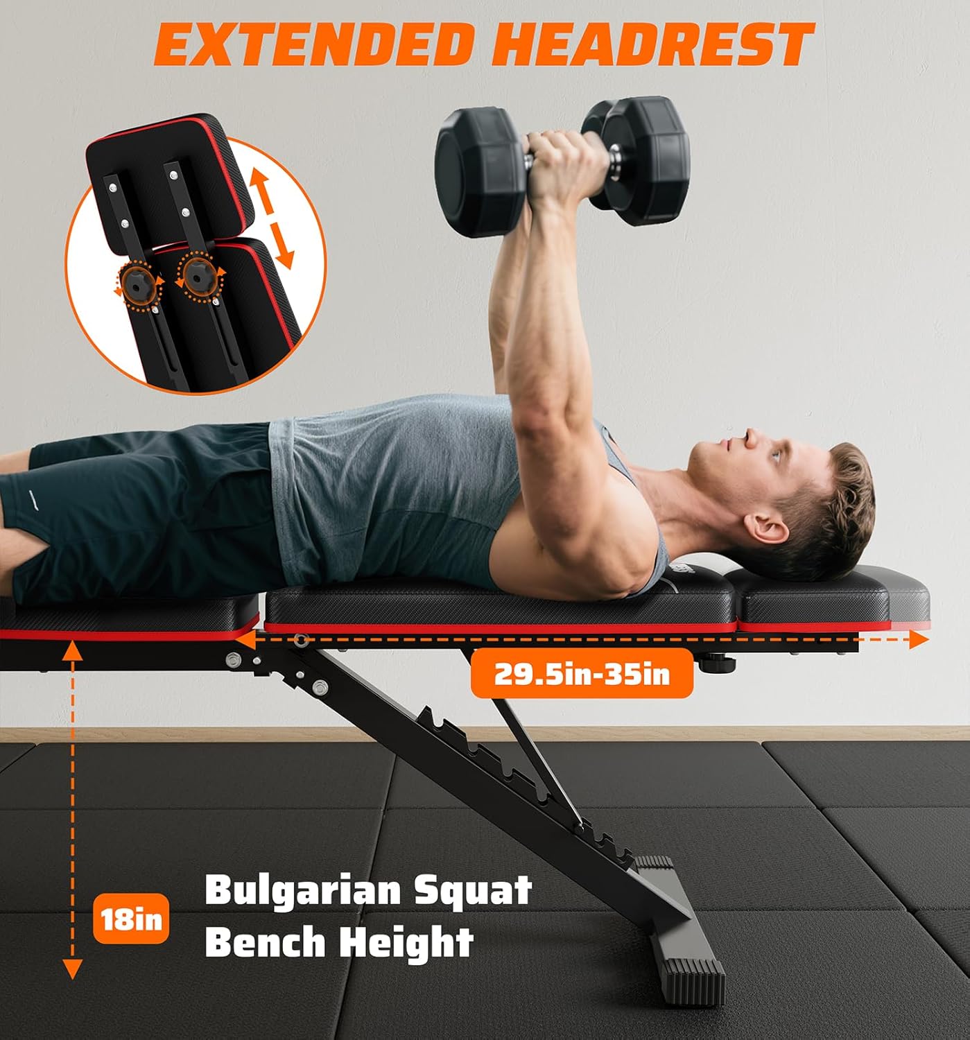 Heimtrainer Klappbare Hantelba – Home Gym Weight Bewertung und Preis
