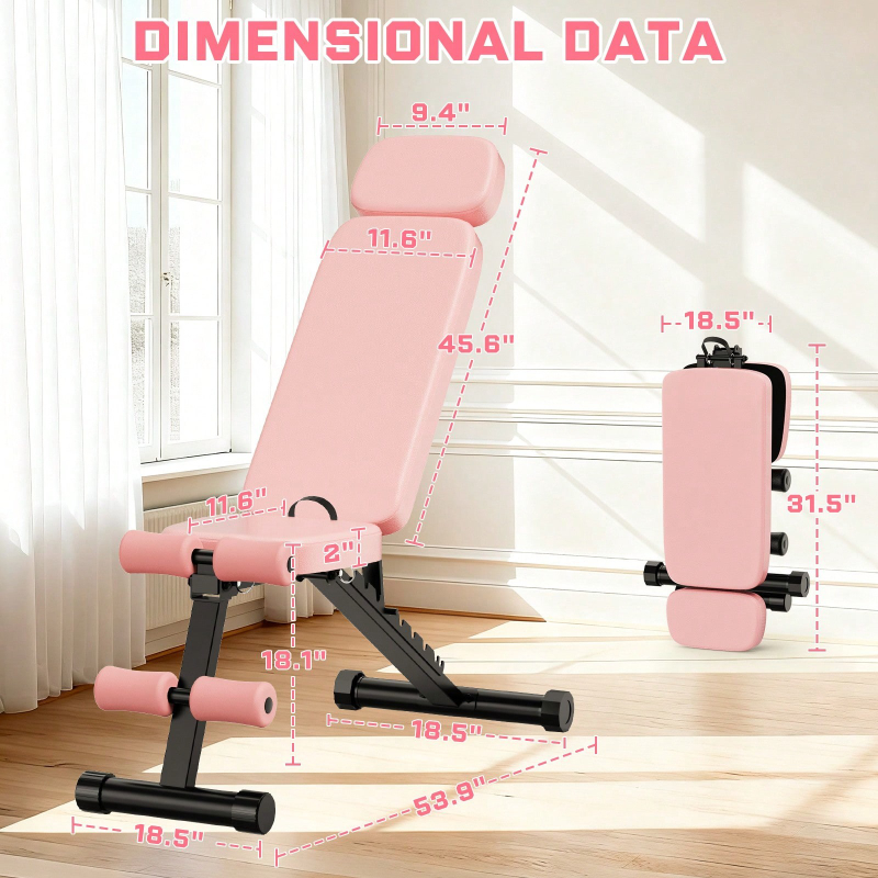 9-fach verstellbare Hantelbank – Home Gym Weight Bewertung und Preis